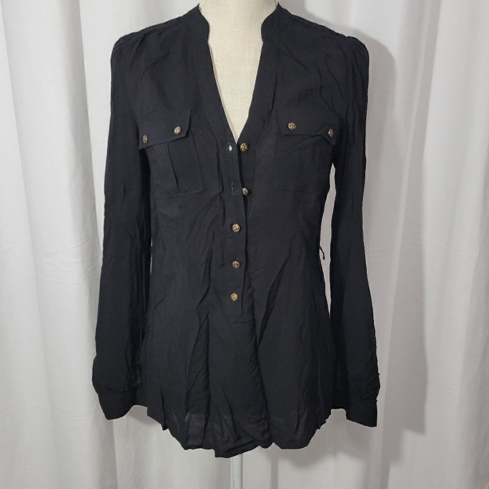 Odille black blouse - Picture 3 of 13